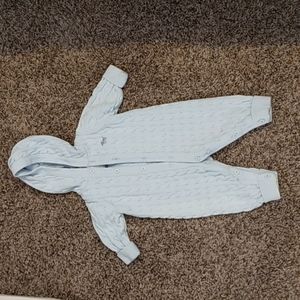 Baby blue sweater suit size 3 months